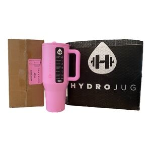 NWT LIMITED EDITION + SOLD OUT Hydrojug Traveler 40oz Tumbler – Bubblegum Pink